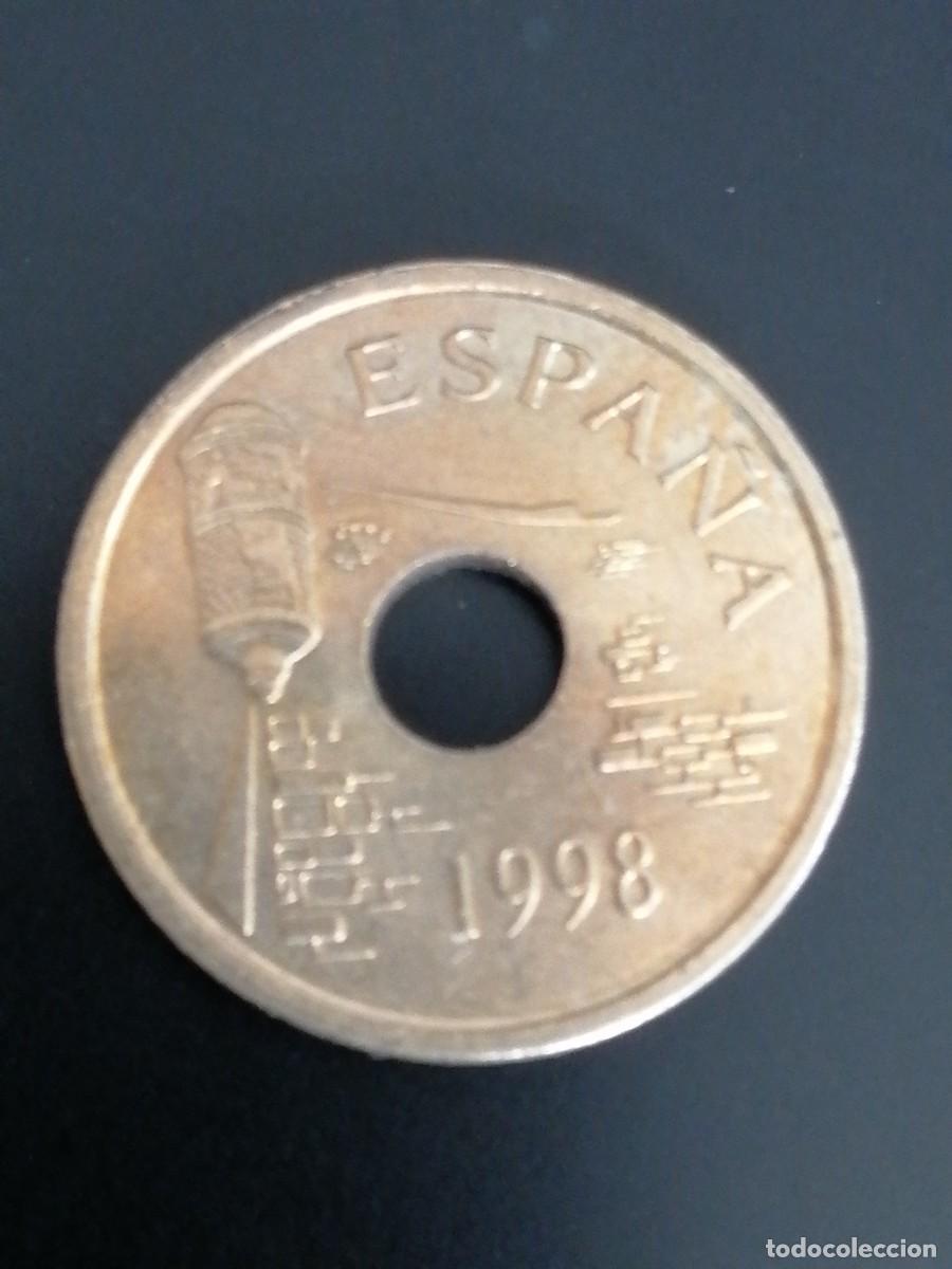 Monedas Franco: 25 pesetas 1998 - Foto 2