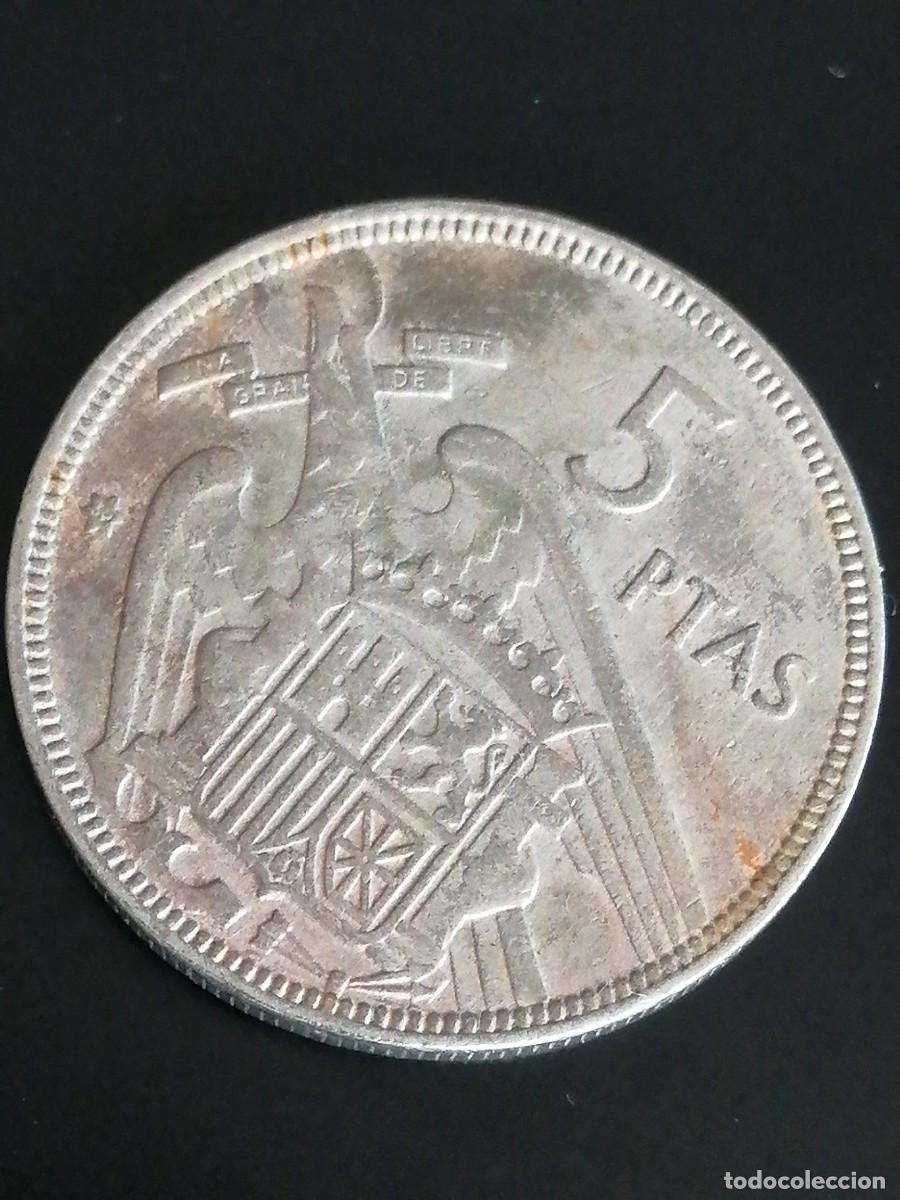 Monedas Franco: 5 Pesetas 1957 - Foto 1