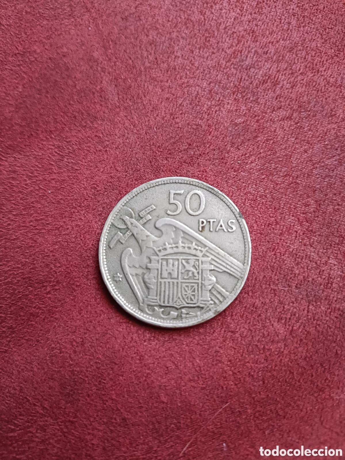 Monedas Franco: Moneda 50 pesetas - Foto 1