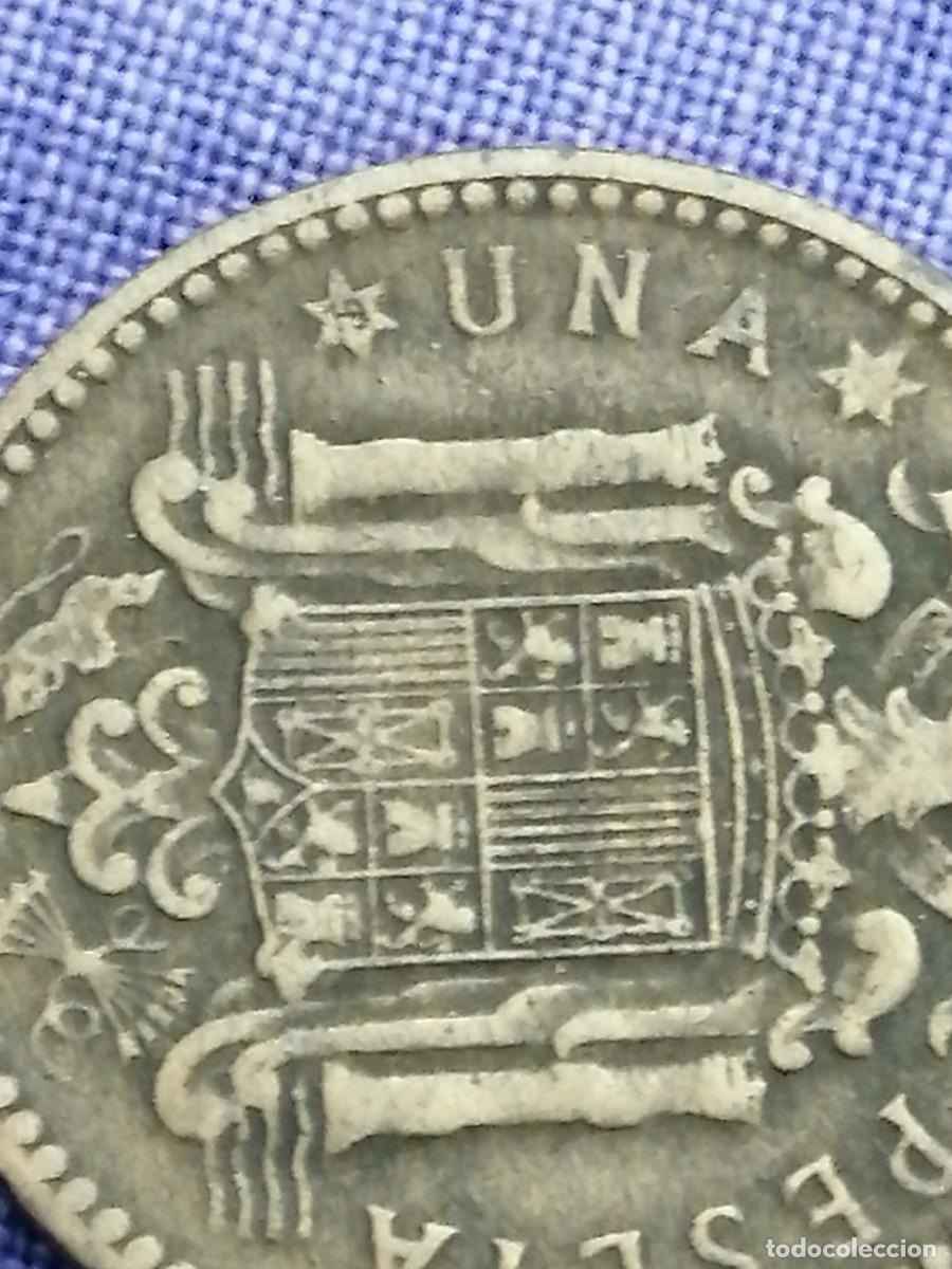 Monedas Franco: 1 peseta 1947 - Foto 3