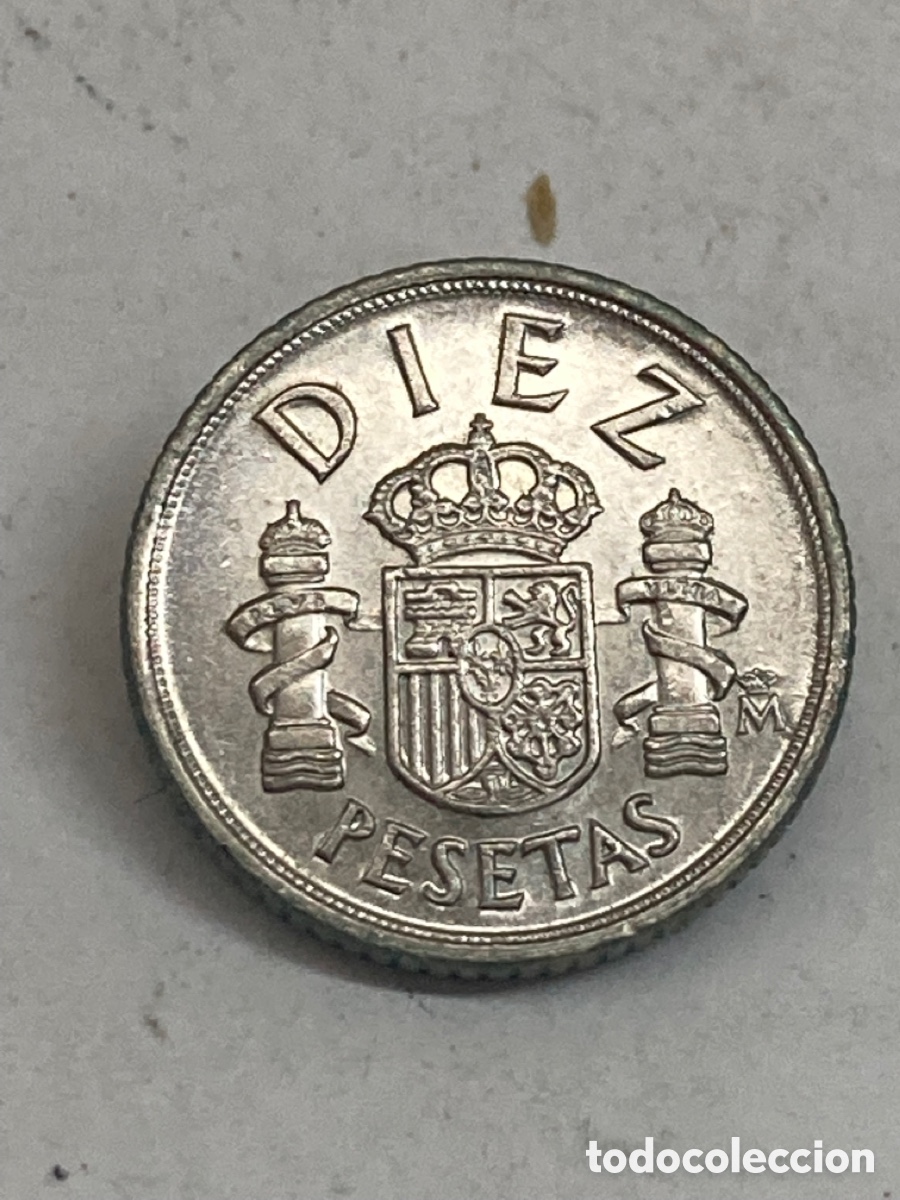 Monedas Franco: Moneda de 10 pesetas 1983 - Foto 2