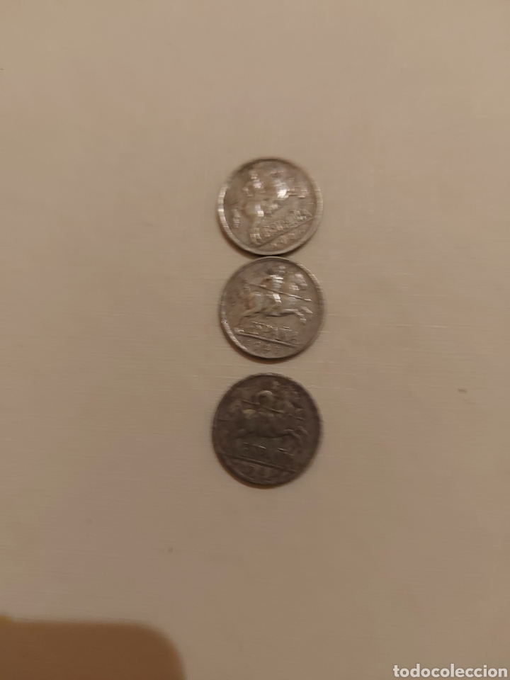 Monedas Franco: monedas194o 1945 1941 - Foto 1