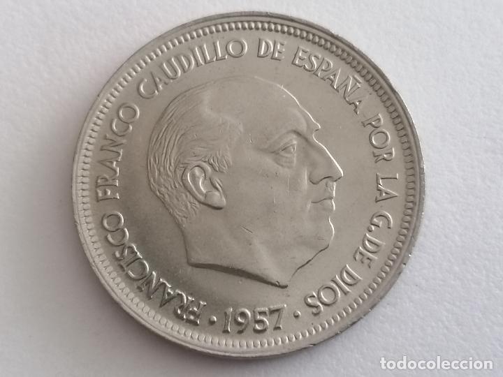 Monedas Franco: MONEDA 50 PTAS 1957 - 59, S/C - Foto 1
