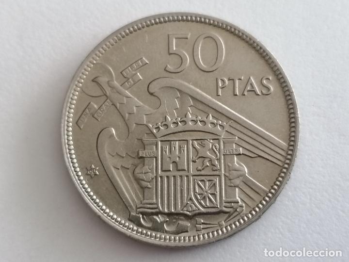 Monedas Franco: MONEDA 50 PTAS 1957 - 60, S/C - Foto 2
