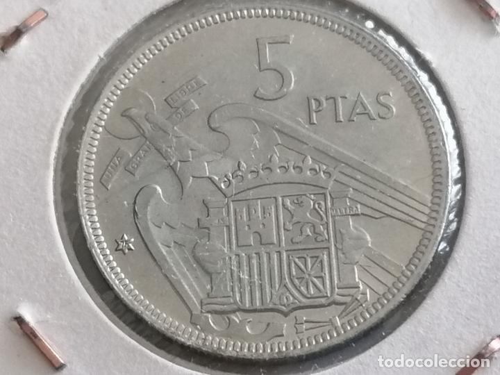 Monedas Franco: MONEDA 5 PTAS 1957 - 75, S/C - Foto 2