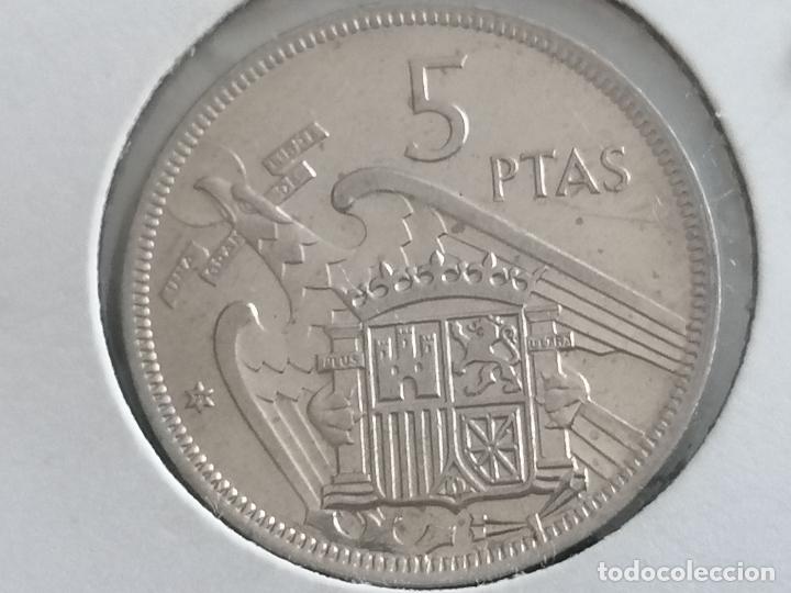 Monedas Franco: MONEDA 5 PTAS 1957 - 72, S/C - Foto 2