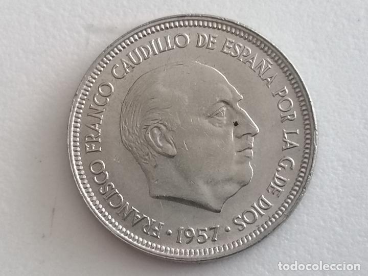 Monedas Franco: MONEDA 5 PTAS 1957 - 59, S/C - Foto 1