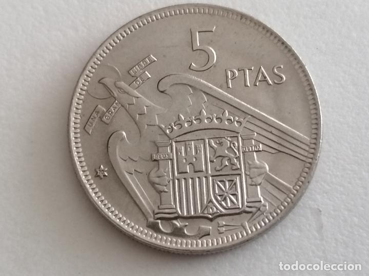Monedas Franco: MONEDA 5 PTAS 1957 - 70, S/C - Foto 2