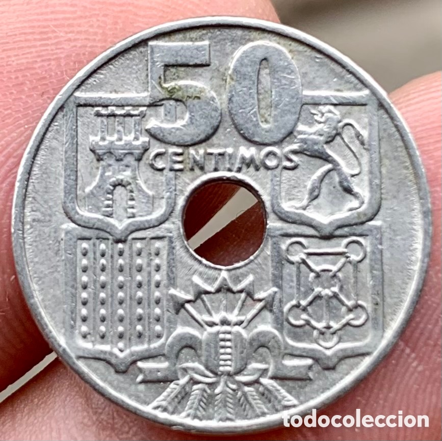 Monedas Franco: Moneda 50 Centimos 1963 *(19-64) - Foto 2
