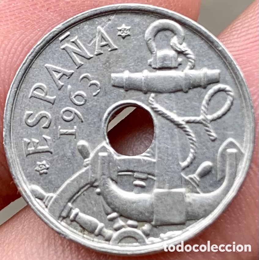 Monedas Franco: Moneda 50 Centimos 1963 *(19-65) - Foto 1