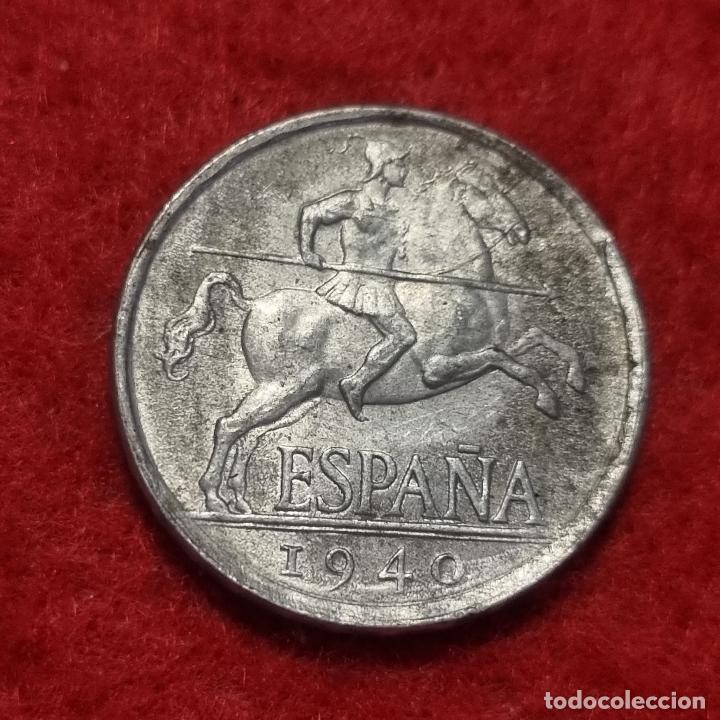 Monedas Franco: MONEDA 5 CENTIMOS 1940 ALUMINIO MBC+ ORIGINAL C18 - Foto 1