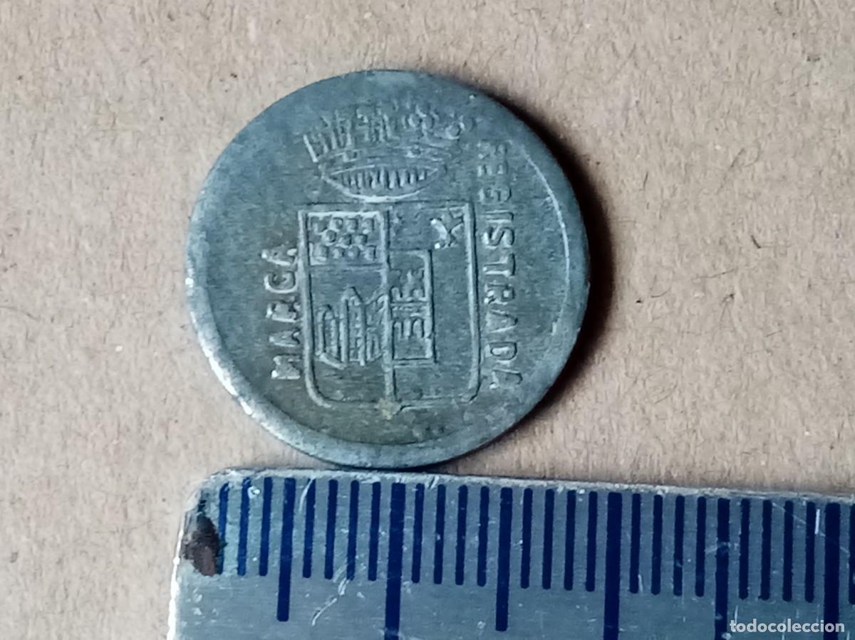 Monedas Franco: MONEDA B.F.E. CONTROL 1/2 - MARCA REGISTRADA - Foto 2