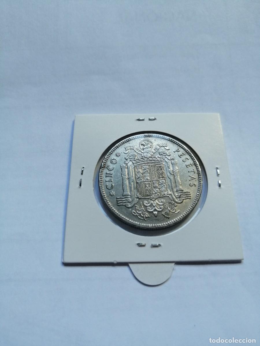 Monedas Franco: 5 pesetas 1949 * 1950 - Foto 2