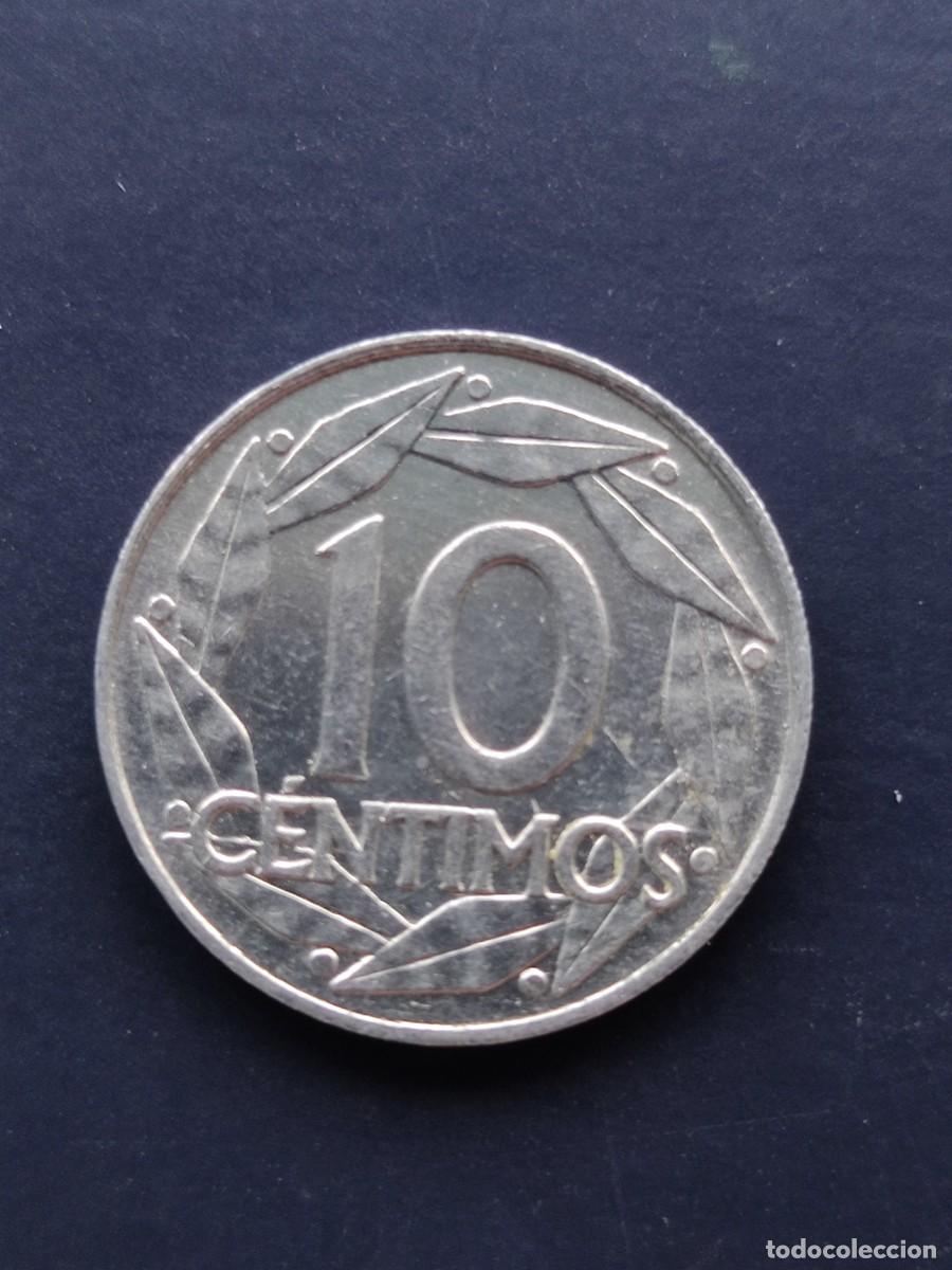 Monedas Franco: 10 c&eacute;ntimos 1959. SC. Franco. - Foto 2
