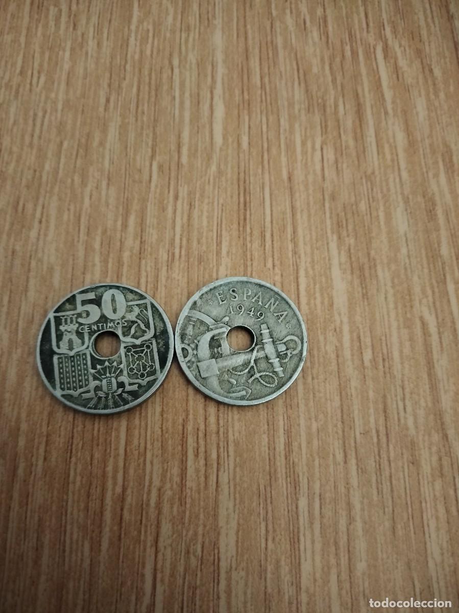 Monedas Franco: 50 c&eacute;ntimos a&ntilde;o 1949 - Foto 1