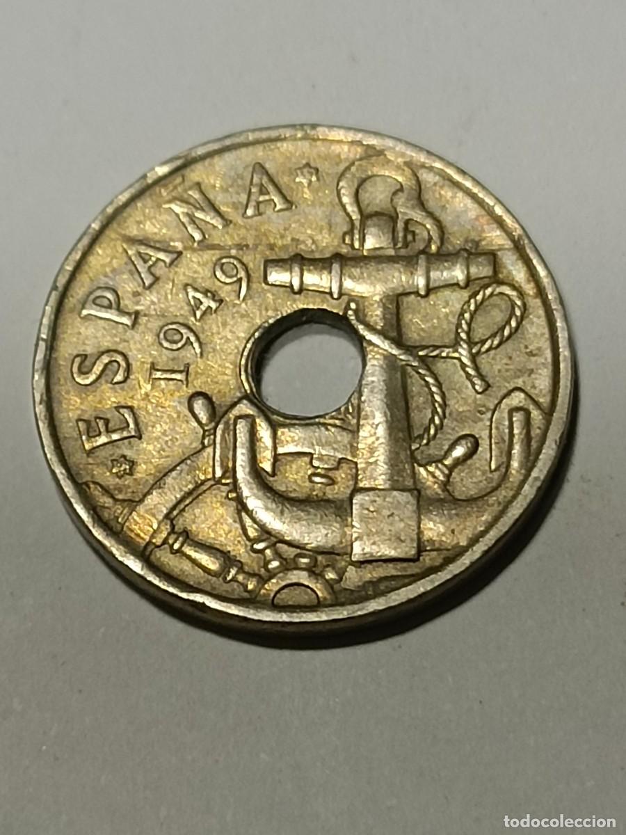 Monedas Franco: N Moneda 50 centimos 1949 - Foto 1