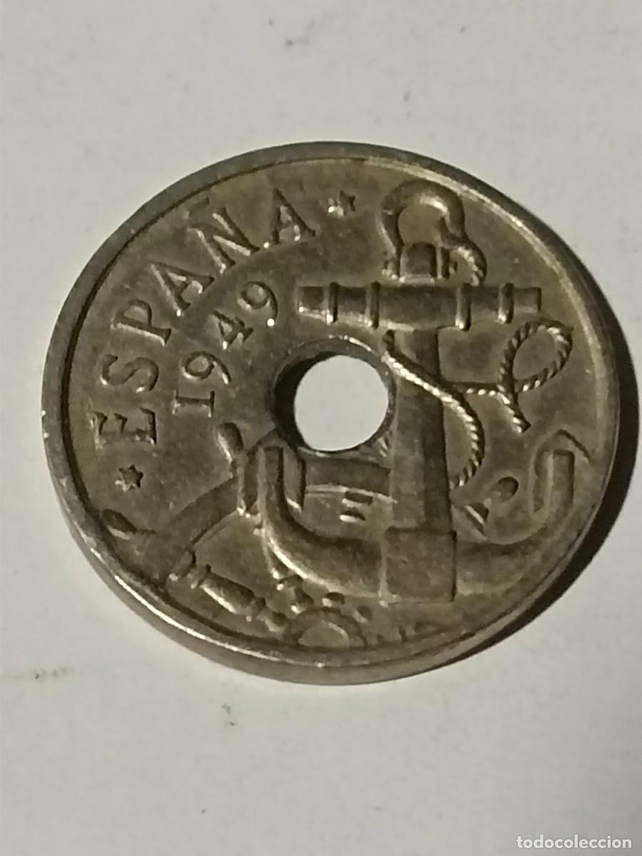 Monedas Franco: N Moneda 50 centimos 1949 - Foto 1