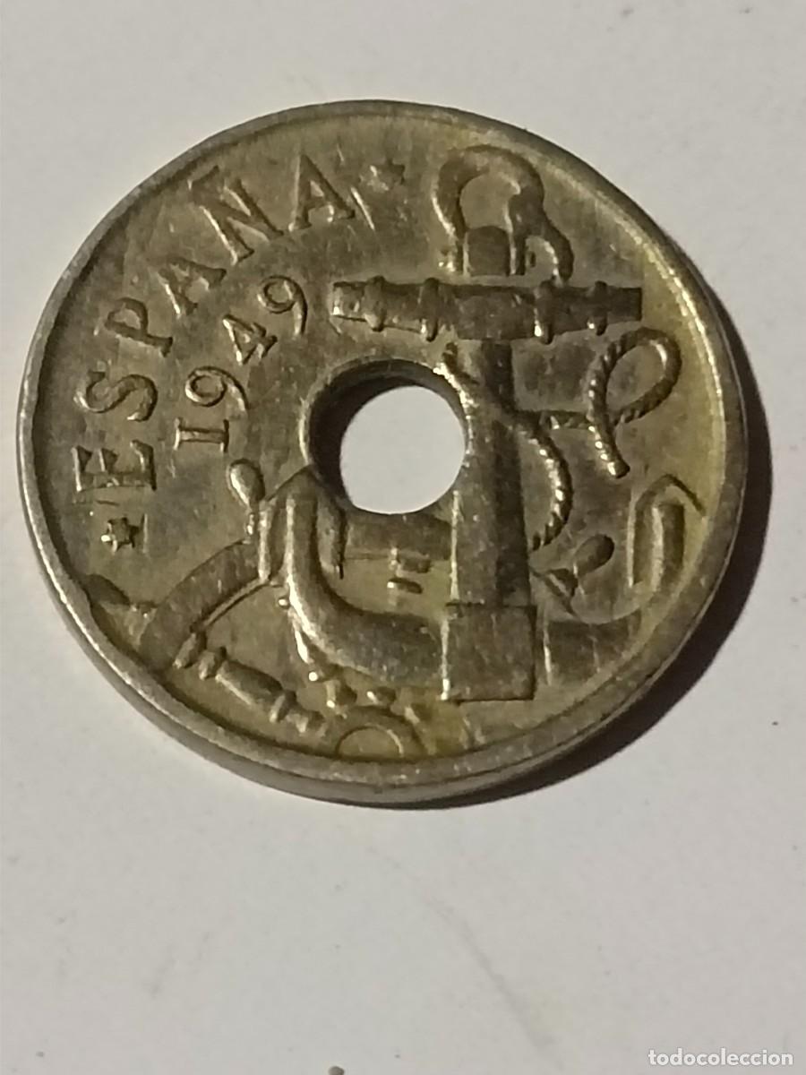 Monedas Franco: N Moneda 50 centimos 1949 - Foto 1