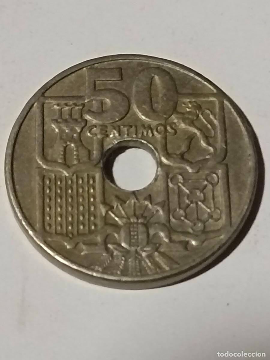 Monedas Franco: N Moneda 50 centimos 1963 - Foto 2