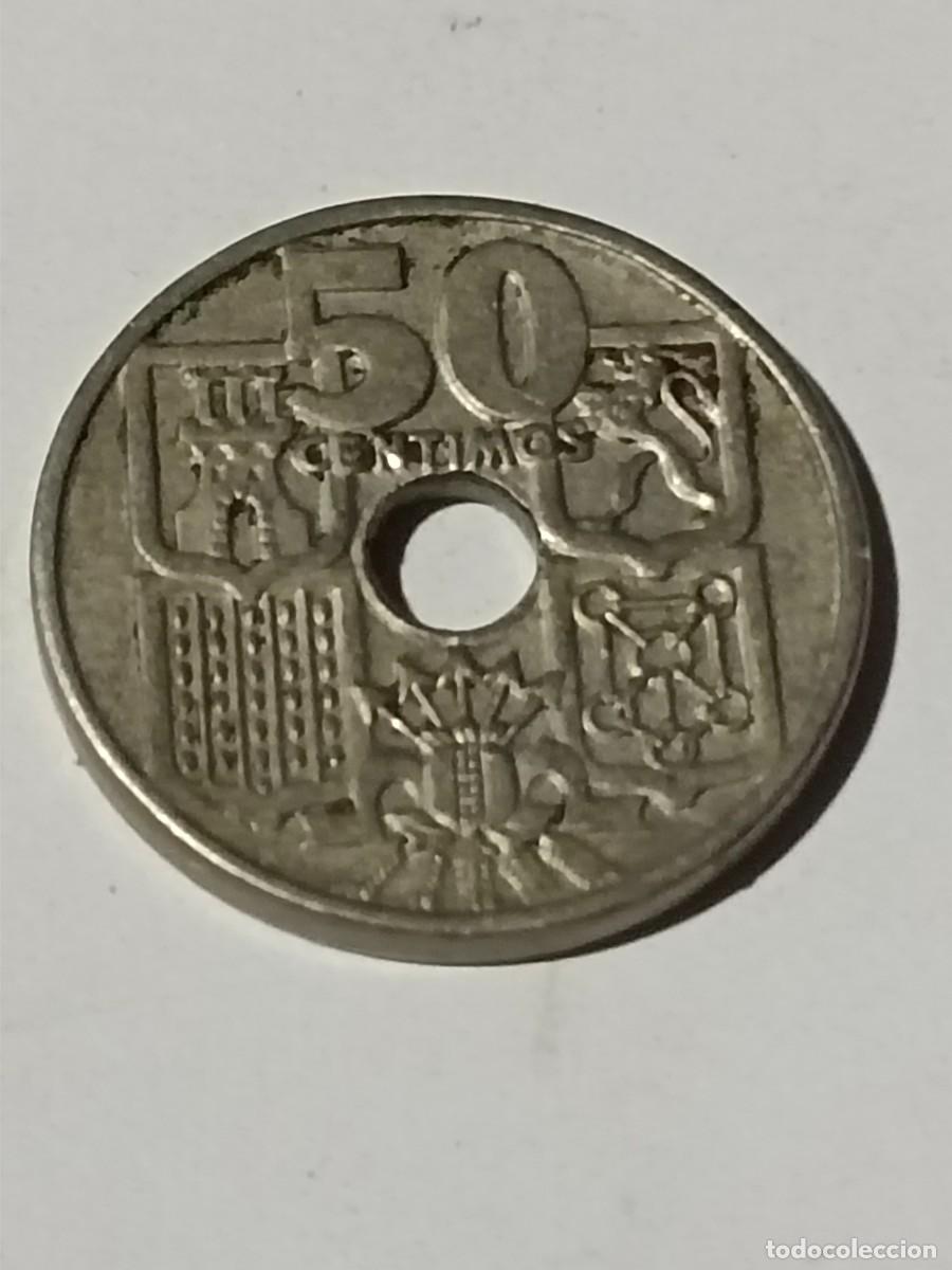 Monedas Franco: N Moneda 50 centimos 1963 - Foto 2