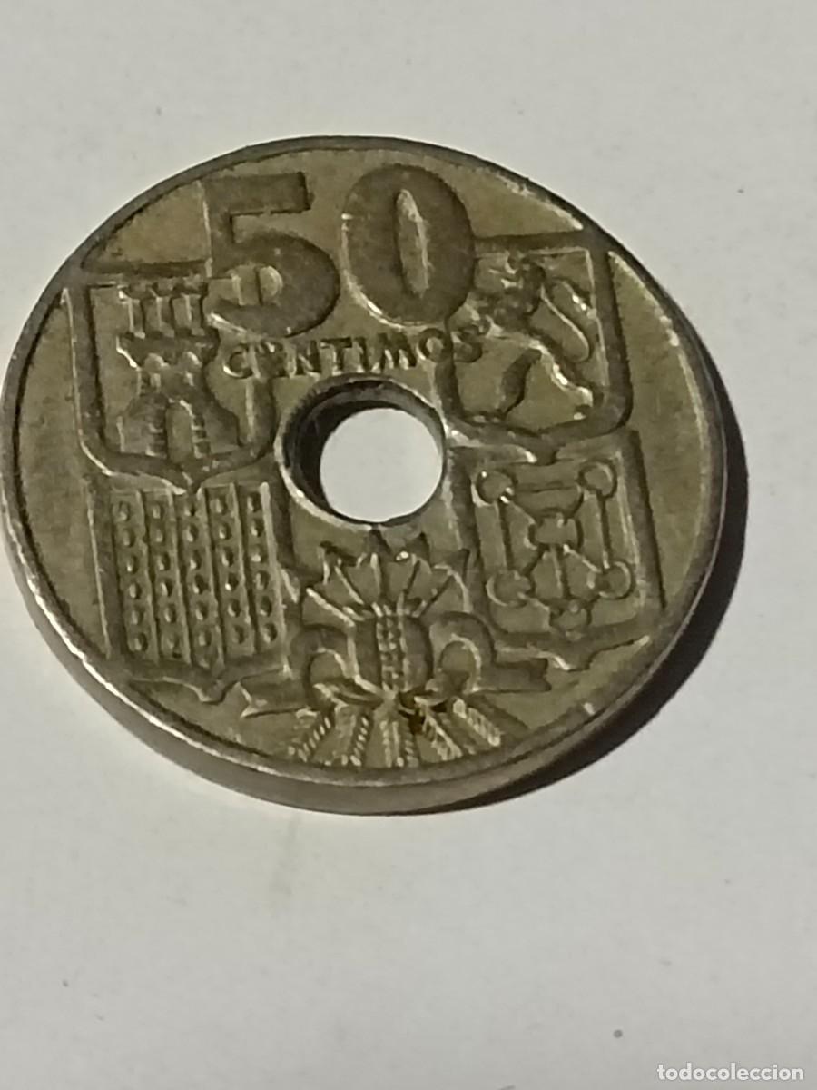 Monedas Franco: N Moneda 50 centimos 1963 - Foto 2