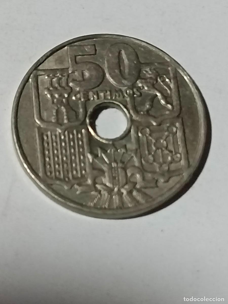Monedas Franco: N Moneda 50 centimos 1963 - Foto 2