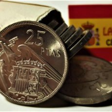 Monedas Franco: ESPAÑA 25 PESETAS DE 1957*(65) ESTADO ESPAÑOL - SIN CIRCULAR BRILLO ORIGINAL