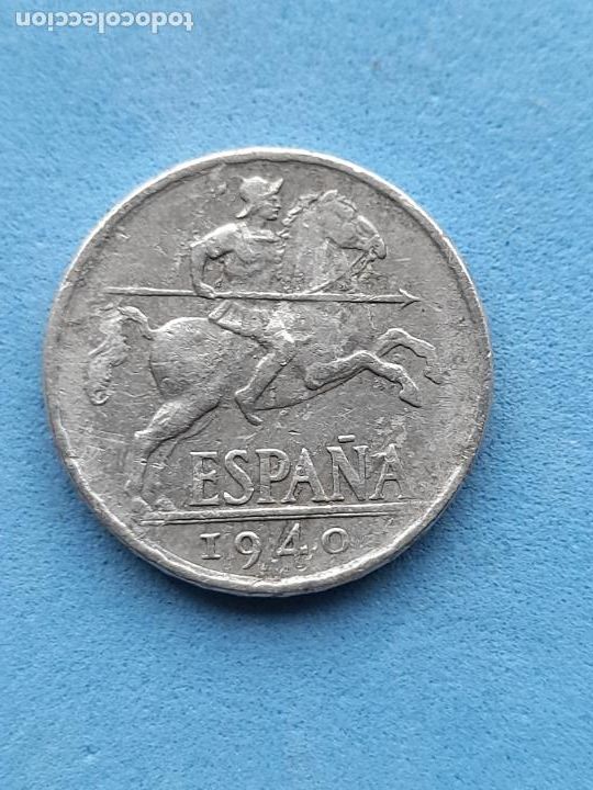 Monedas Franco: Franco. 10 C&eacute;ntimos. A&ntilde;o 1940 - Foto 1