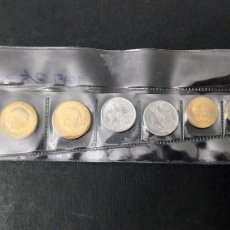 Monedas Franco: ESPAÑA; TIRA DE 8 VALORES DEL ESTADO ESPAÑOL - FRANCISCO FRANCO - SIN CIRCULAR BRILLO ORIGINAL L.1. Lote 373859924