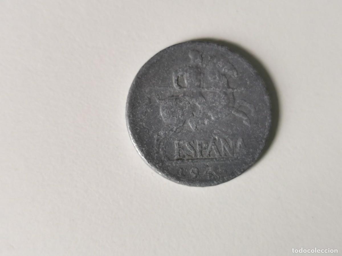 Monedas Franco: MONEDA ESPA&Ntilde;A 10 CENTIMOS PLUS ULTRA 1945 - Foto 1