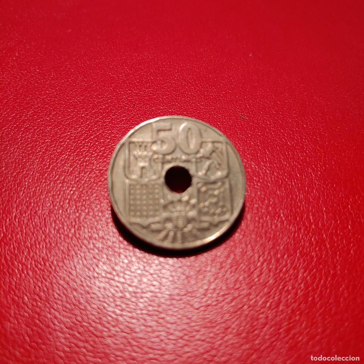 Monedas Franco: 50 C&eacute;ntimos 1949 Estrella 62 - Foto 2