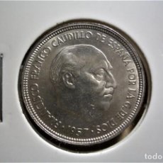 Monedas Franco: A93/ 5 PESETAS FRANCO 1957 *61 SIN CIRCULAR DE CARTUCHO CON PLUS LEGIBLE. Lote 375069434