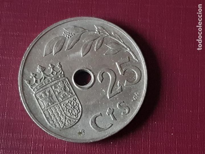 Monedas Franco: 1937 25 CENTIMOS SIN CIRCULAR - Foto 2