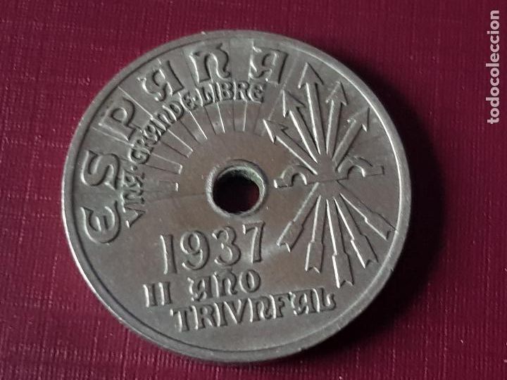 Monedas Franco: 1937 25 CENTIMOS SIN CIRCULAR - Foto 1