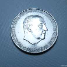Monnaies Franco: MONEDA DE PLATA DE 100 PESETAS DE FRANCO/ESTADO ESPAÑOL AÑO 1966*66. Lote 376482104