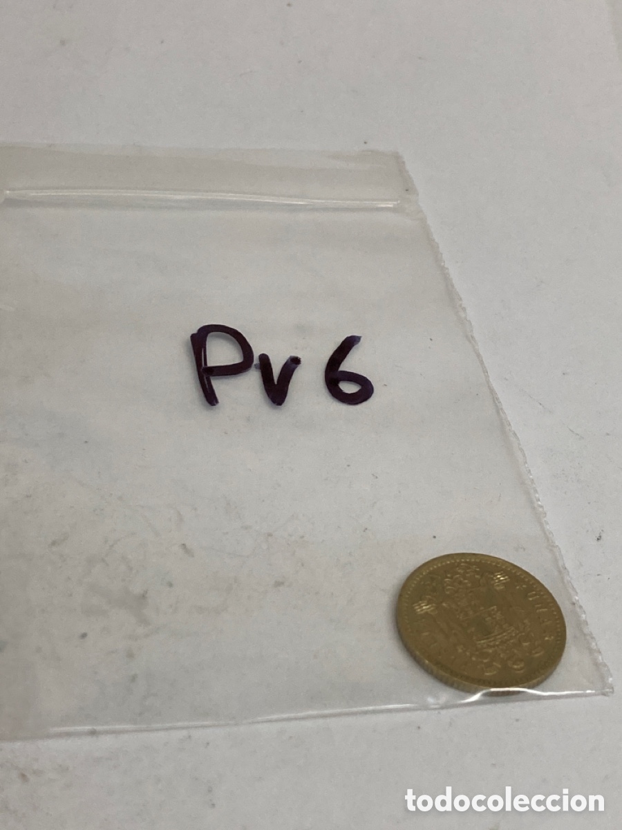 Monedas Franco: Moneda de una peseta 1966 E19 75 - Foto 3