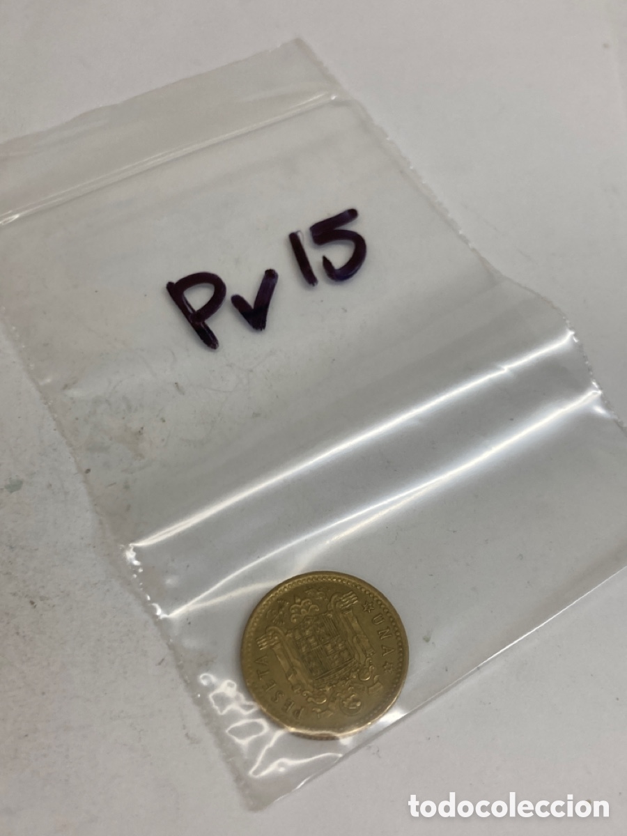 Monedas Franco: Moneda de una peseta 1966 E19 75 - Foto 3