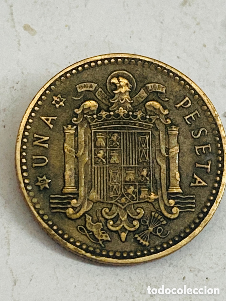 Monedas Franco: Moneda de una peseta 1853 E19 52 - Foto 2