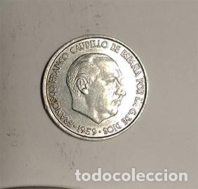 Monedas Franco: UNA MONEDA DE 10 CTMS 1959 SC - Foto 1
