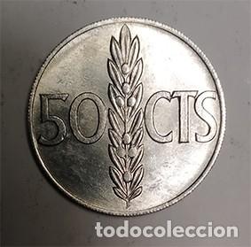 Monedas Franco: UNA MONEDA DE 50 CTMS DE 1966 *71 SC - Foto 2