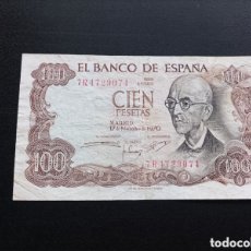 Monedas Franco: BILLETE DE 100 PESETAS DE 1970. TAL CUAL SE VE.. Lote 380220629