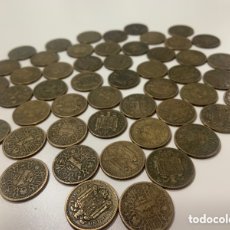 Monedas Franco: LOTE 50 MONEDAS UNA PESETA AÑO 1944. Lote 380291379