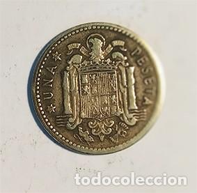 Monedas Franco: UNA PESETA DE 1947 *53 - Foto 2