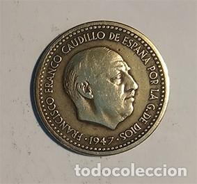 Monedas Franco: UNA PESETA DE 1947 *54 - Foto 1