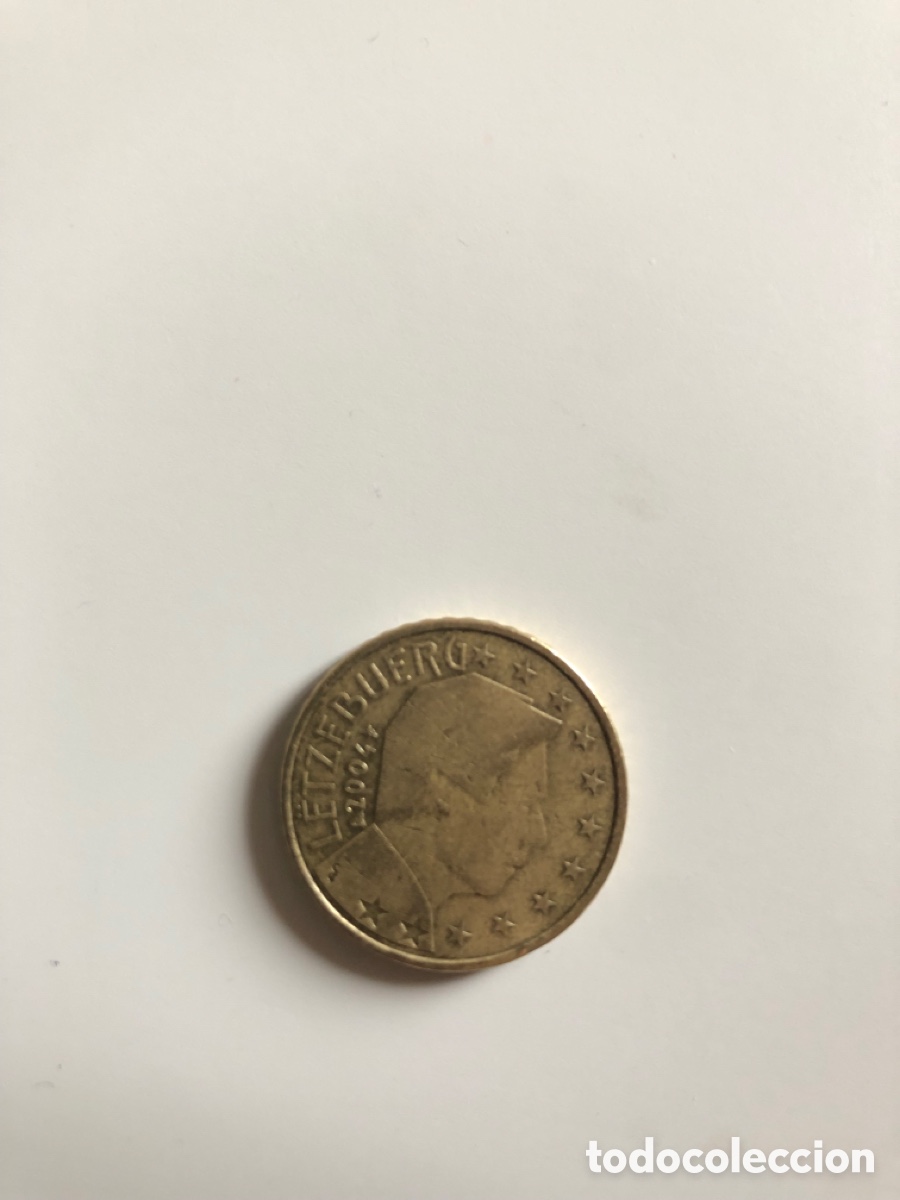 Monedas Franco: Moneda de 50 c&eacute;ntimos leztebuerg - Foto 2
