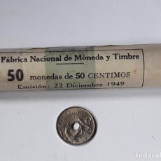 Monedas Franco: 50 CENTIMOS 1949 *52 (1952). SIN CIRCULAR.FRANCISCO FRANCO ESTADO ESPAÑOL