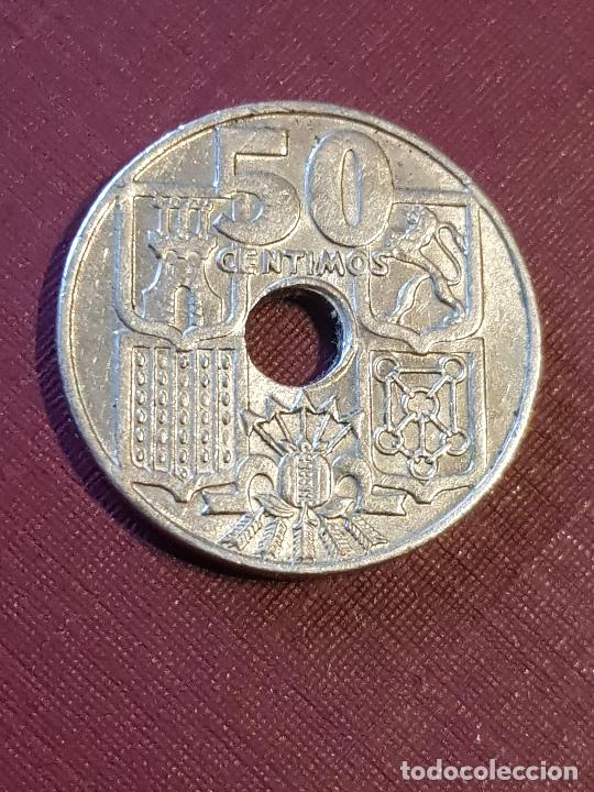 Monedas Franco: 1949 50 CENTIMOS ESTRELLA 62 SIN CIRCULAR - Foto 2