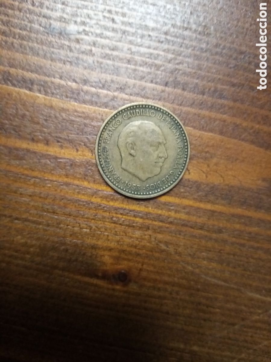 Monedas Franco: Moneda de 1 pts 1953 *1962 - Foto 1