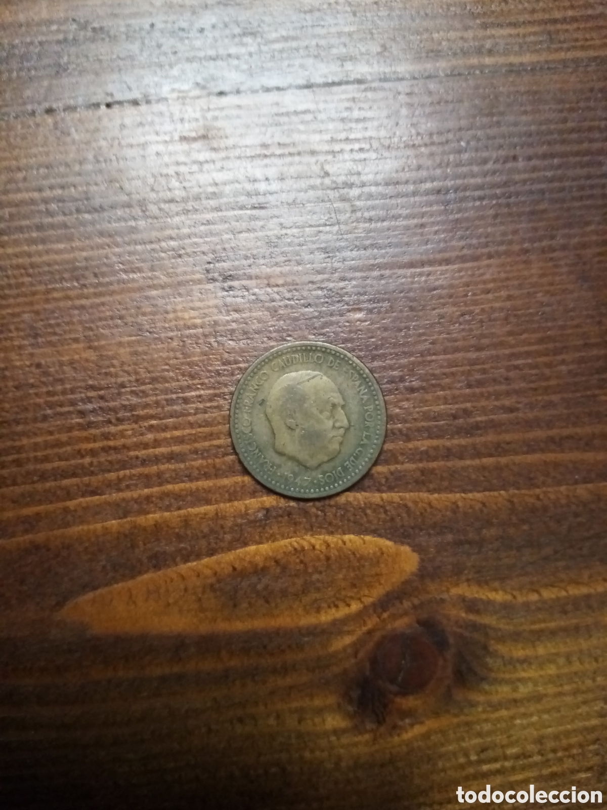 Monedas Franco: Moneda de 1 pts 1947*54 - Foto 1