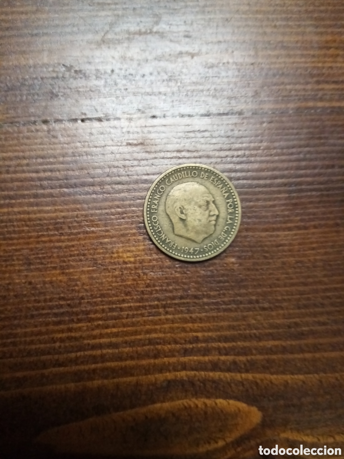 Monedas Franco: Moneda de 1 pts 1947*52 - Foto 1